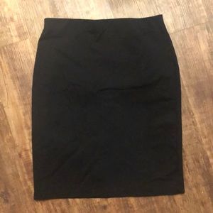 Philosophy Black Pencil Skirt.